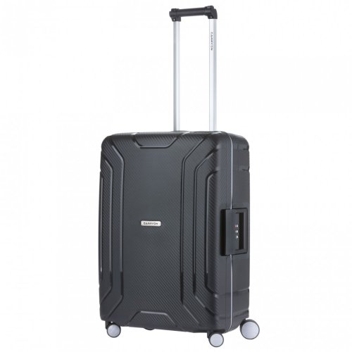 CarryOn Steward 70 л валіза з поліпропілену на 4 колесах чорна