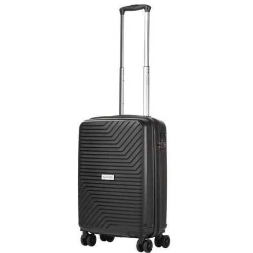 CarryOn Transport (S) Black 35 л чемодан из полипропилена на 4 колесах черный