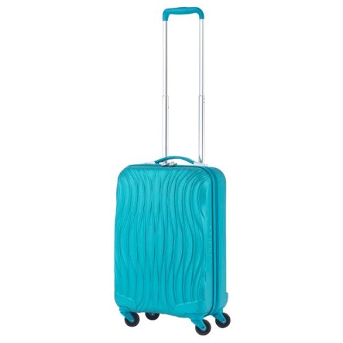 CarryOn Wave (S) Turquoise 35 л чемодан из поликарбоната на 4 колесах бирюзовый