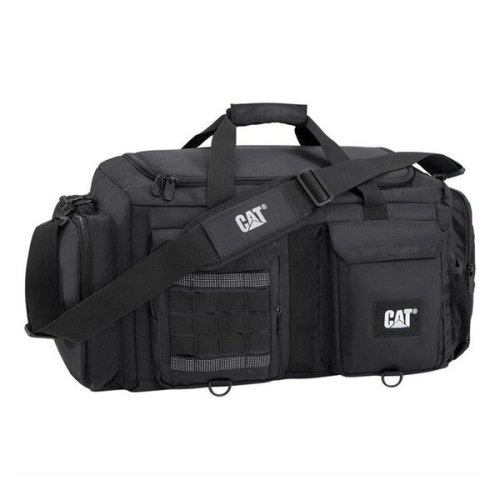 CAT Combat Visiflash 55 л сумка дорожня з поліестеру чорна