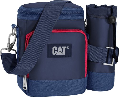 CAT The Giants 2,5 л сумка через плече с термочохлом з поліестеру синя CAT The Giants 2,5 л сумка через плече с термочохлом з поліестеру синя