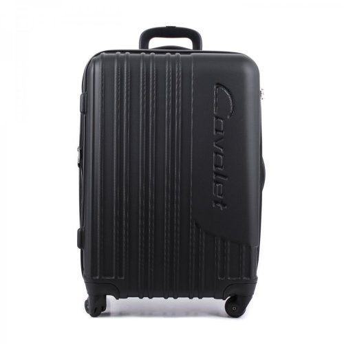 Cavalet Malibu 75/89 л валіза з ABS пластику на 4 колесах чорна