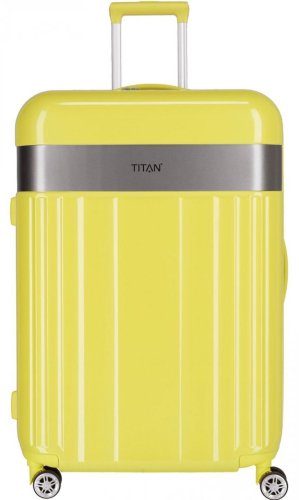 Чемодан гигант 102 л Titan Spotlight Flash Lemon Crush