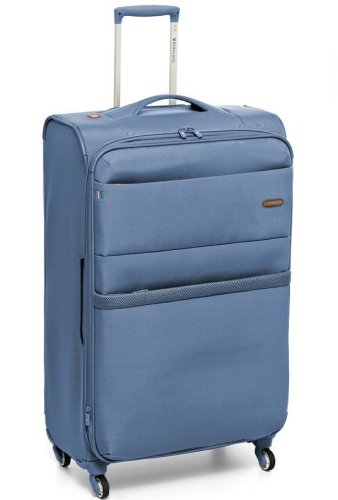 Валіза гігант 120/135 л Roncato Venice SL Deluxe Expandable Large Spinner Light Blue