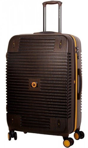 Чемодан гигант из поликарбоната 120 л Vip Collection Bahamas 28 Brown