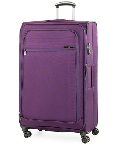 Валіза гігант із текстилю на 4-х колесах 118/136 л Rock Octo-Drive II (XL) Purple Валіза гігант із текстилю на 4-х колесах 118/136 л Rock Octo-Drive II (XL) Purple