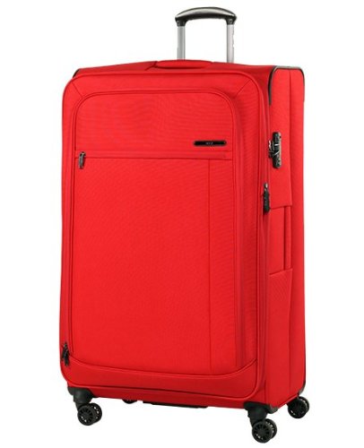 Валіза гігант із текстилю на 4-х колесах 118/136 л Rock Octo-Drive II (XL) Red Валіза гігант із текстилю на 4-х колесах 118/136 л Rock Octo-Drive II (XL) Red