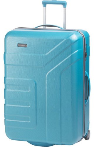 Чемодан гигант на 2-х колесах 110 л Travelite Vector, бирюзовый