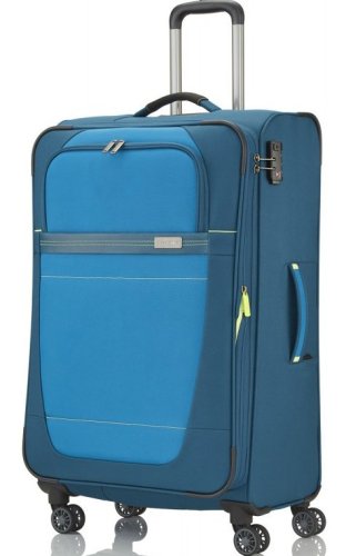 Валіза гігант на 4-х колесах 105/118 л Travelite Meteor, синій