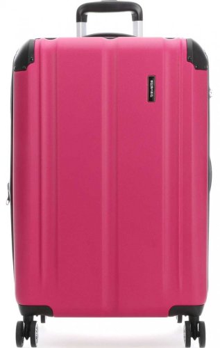 Велика валіза Travelite City – 113 / 124 л, 4,5 кг Рожева