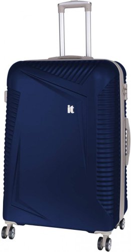 Чемодан гигант на 4-х колесах 128/157 л IT Luggage Outlook Dress Blues Чемодан гигант на 4-х колесах 128/157 л IT Luggage Outlook Dress Blues