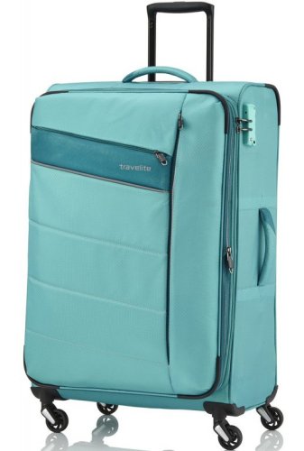 Чемодан гигант на 4-х колесах 95/109 л Travelite Kite, голубой