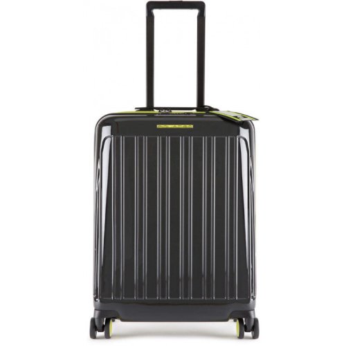 Чемодан під ручну поклажу Piquadro SEEKER70 з полікарбонату Чорний
