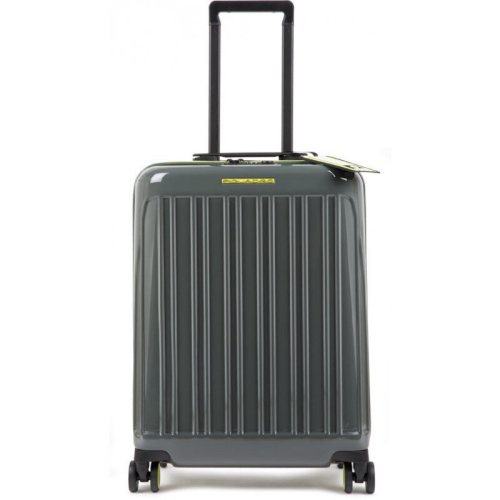 Чемодан під ручну поклажу Piquadro SEEKER70 з полікарбонату Зелений