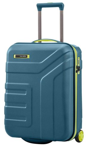 Валіза під ручну поклажу Travelite Vector на 44 л вагою 2,4 кг Бірюзовий