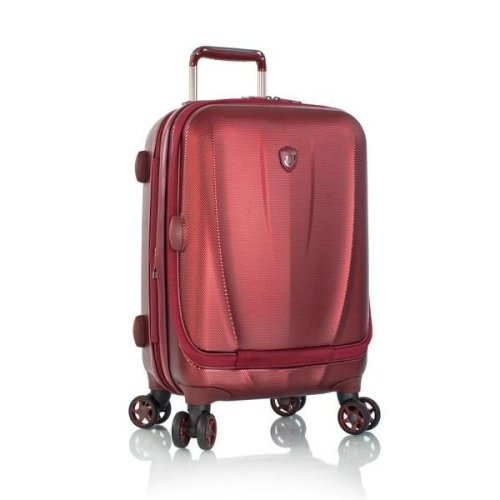 Чемодан ручная кладь Heys Vantage Smart Luggage на 39/54 л с отделом под ноутбук Бордовый