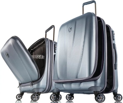 Валіза ручна поклажа Heys Vantage Smart Luggage на 39/54 л з відділом під ноутбук Блакитний Валіза ручна поклажа Heys Vantage Smart Luggage на 39/54 л з відділом під ноутбук Блакитний