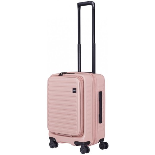 Чемодан ручная кладь Lojel Cubo V4 на 37/42 л из поликарбоната Розовый