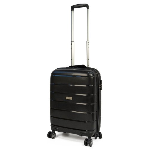 Чемодан ручная кладь Travelite Paklite Mailand Deluxe на 36 л из полипропилена Черный