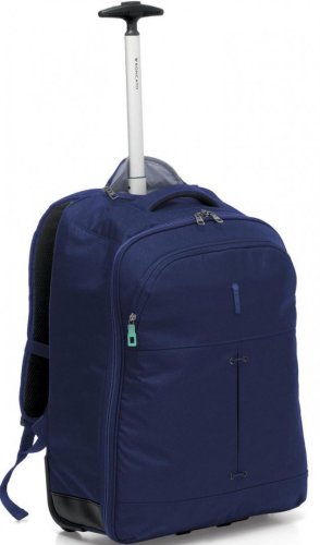 Валіза трансформер 39 л Roncato Ironik Wheeled Backpack, темно-синій Валіза трансформер 39 л Roncato Ironik Wheeled Backpack, темно-синій