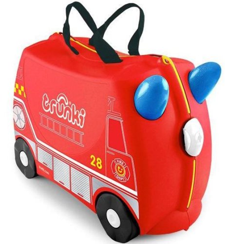 Дитяча валіза 18 л Trunki FRANK FIRETRUCK, червоний Дитяча валіза 18 л Trunki FRANK FIRETRUCK, червоний