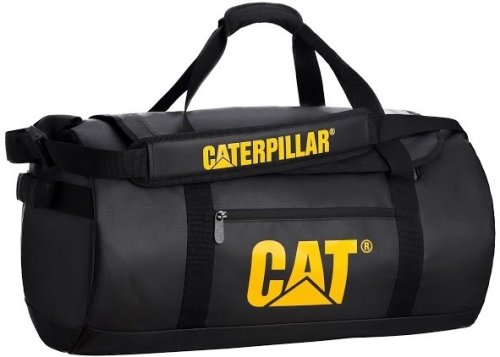 Дорожная спортивная сумка бочонок 56 л CAT Tarp Power, черный
