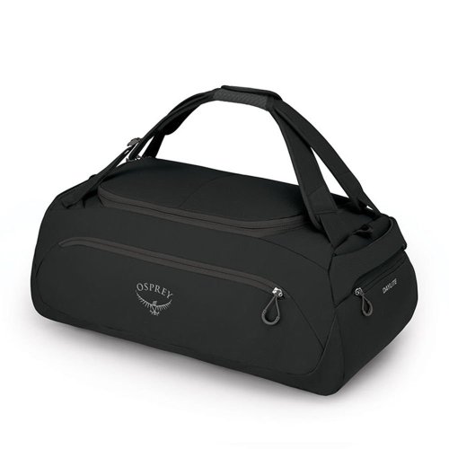 Дорожная (спортивная) сумка-рюкзак Osprey Daylite Duffel на 45 л весом 0,6 кг Черный