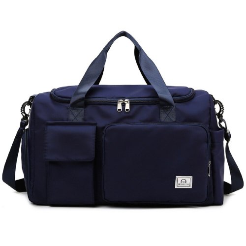 Дорожня сумка Confident TB1-T-269BL з відділом взуття Синя Дорожня сумка Confident TB1-T-269BL з відділом взуття Синя