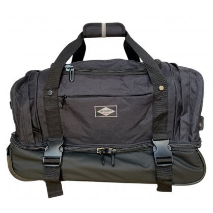 Дорожная сумка на колесах Lee Cooper 41680 – 131 л, 3,7 кг Черная