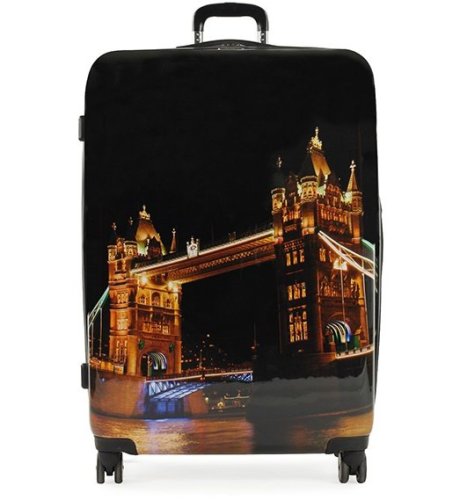 Дорожный чемодан гигант 4-х колесный 125 л Members Square Mile (XL) Night Дорожный чемодан гигант 4-х колесный 125 л Members Square Mile (XL) Night