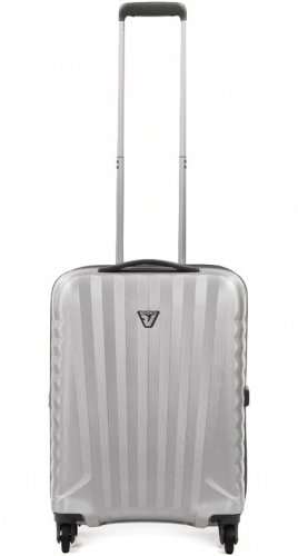 Элитный чемодан 35 л Roncato Uno ZIP Gray/Silver Элитный чемодан 35 л Roncato Uno ZIP Gray/Silver