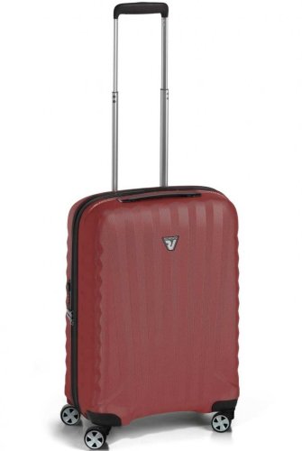 Елітна валіза 41 л Roncato UNO ZSL Premium Black/dark red