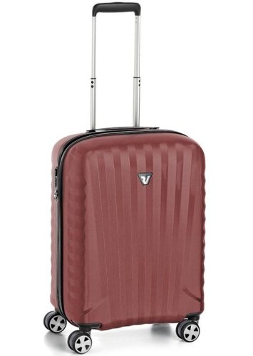 Елітна валіза 49 л Roncato UNO ZSL Premium Black/dark red