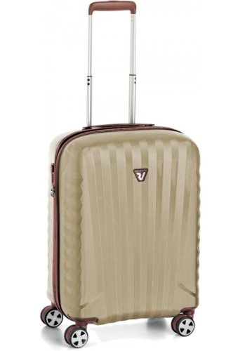 Елітна валіза 49 л Roncato UNO ZSL Premium Brown/Champagne