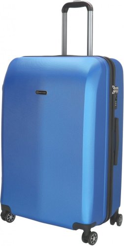 Enrico Benetti Atlanta Steel Blue L 110 л валіза з пластику на 4 колесах синя