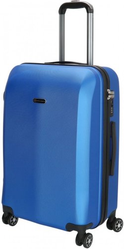 Enrico Benetti Atlanta Steel Blue M 72 л чемодан из пластика на 4 колесах синий Enrico Benetti Atlanta Steel Blue M 72 л чемодан из пластика на 4 колесах синий