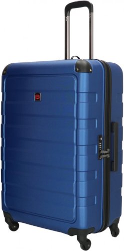 Enrico Benetti Little Rock Steel Blue L 120 л чемодан из пластика на 4 колесах синий Enrico Benetti Little Rock Steel Blue L 120 л чемодан из пластика на 4 колесах синий