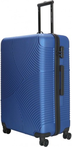 Enrico Benetti Louisville Steel Blue L 104 л валіза з пластику на 4 колесах синя