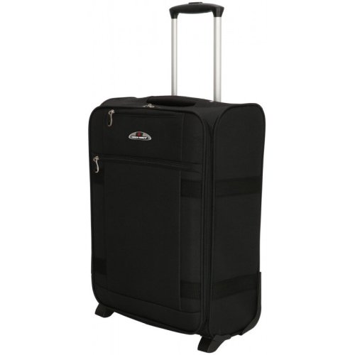 Enrico Benetti Orlando Black S 30 л чемодан из полиэстера на 2 колесах черный Enrico Benetti Orlando Black S 30 л чемодан из полиэстера на 2 колесах черный