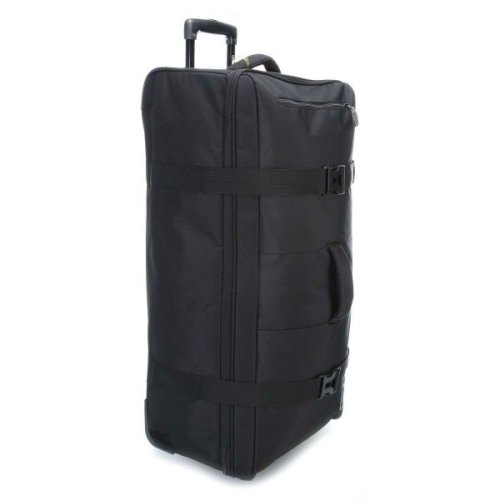 Epic Explorer Gigatrunk 110 л дорожная сумка на колесах из полиэстера черная