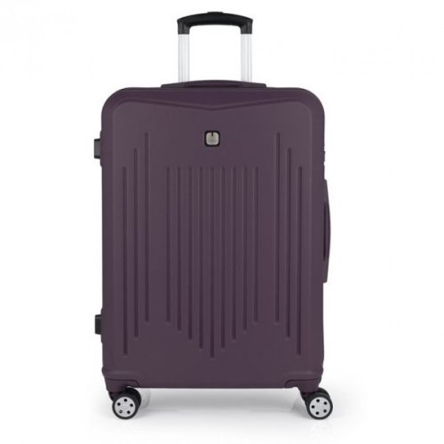 Gabol Clever 61 л валіза з ABS пластику на 4 колесах фіолетова Gabol Clever 61 л валіза з ABS пластику на 4 колесах фіолетова
