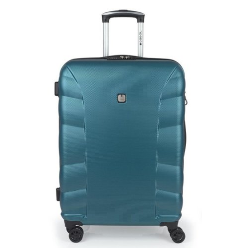 Gabol London 79 л чемодан из ABS пластика на 4 колесах бирюзовый
