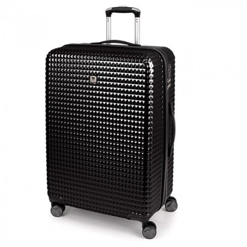Gabol Quartz 90 л валіза з ABS/полікарбонату на 4 колесах чорна
