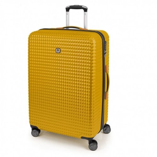 Gabol Quartz 90 л чемодан из ABS/поликарбоната на 4 колесах желтый Gabol Quartz 90 л чемодан из ABS/поликарбоната на 4 колесах желтый