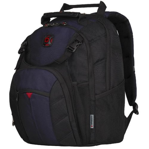 Міський рюкзак для ноутбука Wenger Sherpa на 27 л Чорний