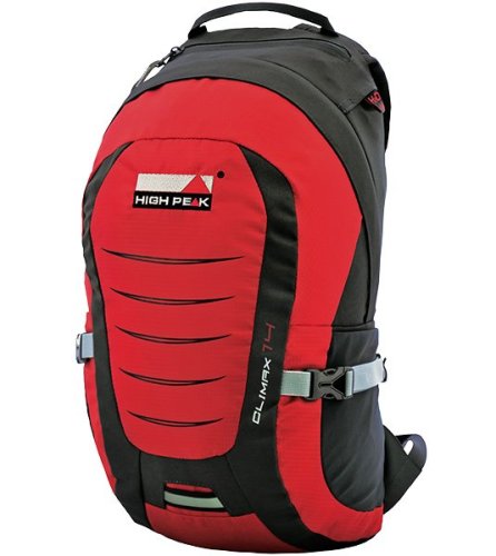 Міський рюкзак High Peak Climax 14 (Red/Dark gray)