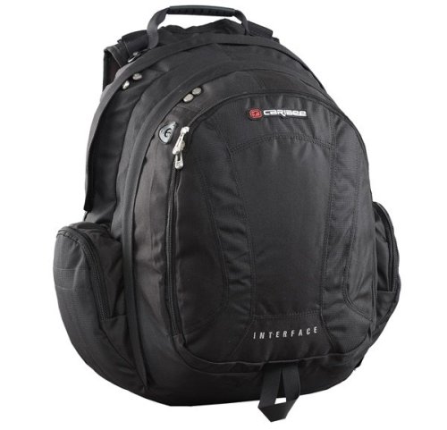 Городской рюкзак с отдилениес для ноутбука 15" Caribee Interface 40 Black