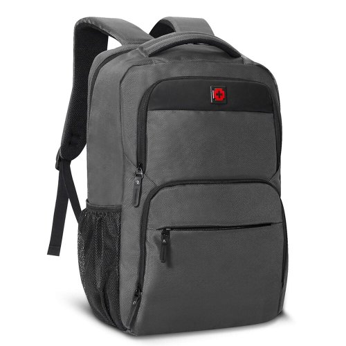 Міський рюкзак Swissbrand Austin на 19 л із відділенням під ноутбук Сірий Міський рюкзак Swissbrand Austin на 19 л із відділенням під ноутбук Сірий