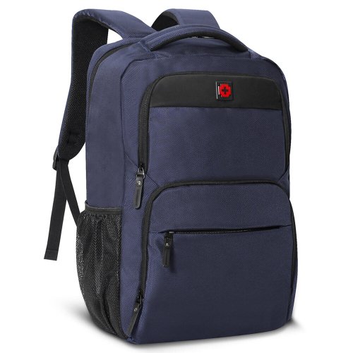 Міський рюкзак Swissbrand Austin на 19 л із відділенням під ноутбук Синій Міський рюкзак Swissbrand Austin на 19 л із відділенням під ноутбук Синій