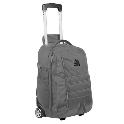 Granite Gear Haulsted Wheeled 33 Flint 33 л сумка-рюкзак на колесах з поліестеру сірий Granite Gear Haulsted Wheeled 33 Flint 33 л сумка-рюкзак на колесах з поліестеру сірий
